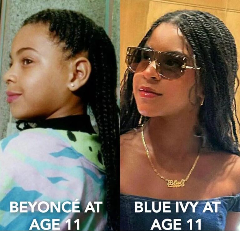 Look Alike Photo: Beyoncé vs Blue Ivy