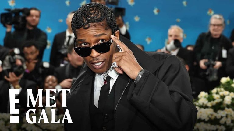 A$AP Rocky Steps Out At Met Gala 2025 After Rihanna Pregnancy Reveal | E! News