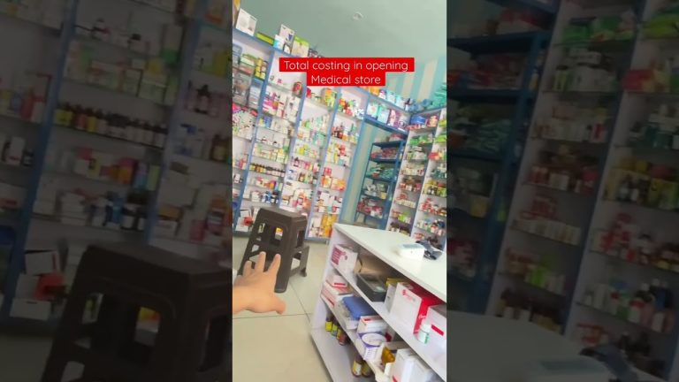 Medical store खोलने में कितना budget लगेगा 🤔? #drxfunworld #medicalstore #haryana #pharmacy