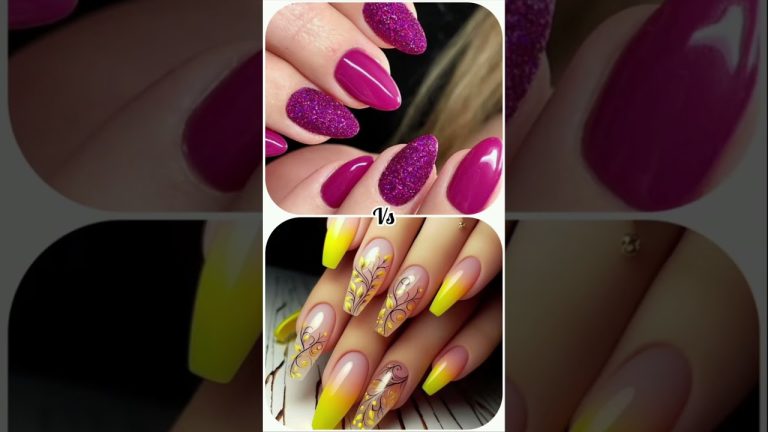 Pink💗💕 🆚 Yellow💛🟡 dress👗, nail polish💅, earings, neck lace, heel👠, etc🤩🔥#shorts #ytshots #viralvideo
