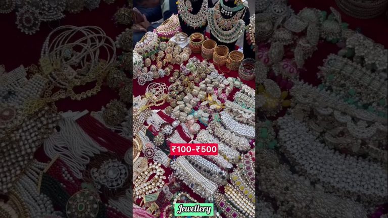 Lajpat Nagar Market Delhi | Jewellery Price ₹100 #lajpatnagarmarket #lajpatnagar #jewellery #shorts