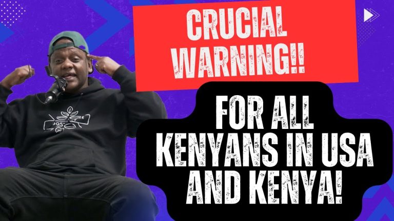 CRUCIAL Warning for All Kenyans in USA and Kenya | USAID // Corruption in Kenya Mushenee