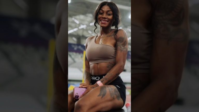 Sha'Carri Richardson Strong Mindset and Physique! #athletics​ #worldathleticschamps​ #sports