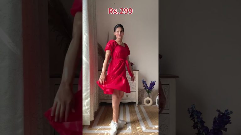 Dresses haul under Rs.610😍#amazon #viral #youtubeshorts #shorts #swatirathi #shortvideo
