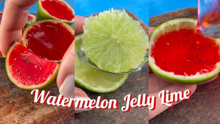 Watermelon Jelly Lime – foodiebeats tiktok trend – fun for kids – short video