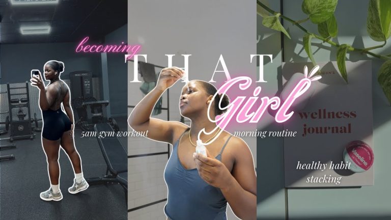 Becoming THAT Girl: 5AM Morning Routine for Weight Loss & Productivity | Hybrid Training & Tips