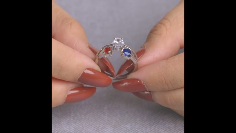 Mothers Day Ring Custom Birthstones Mothers Ring Sterling Silver