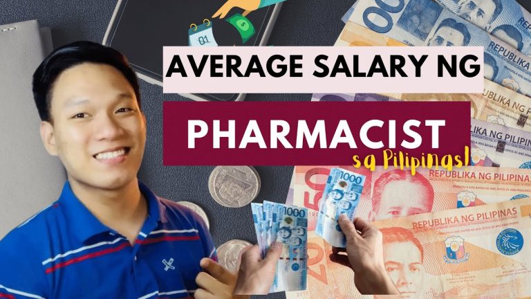 SALARY NG PHARMACIST SA PILIPINAS