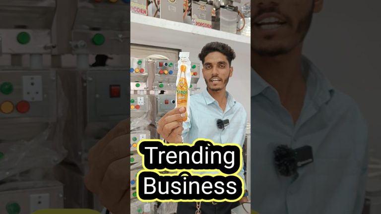 High' Profit Business idea #machine #packingmachine #soda