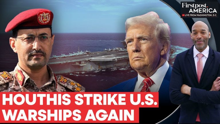 Houthis Attack American Warships for 4th Time, US Hits Back in Yemen | Firstpost America | N18G