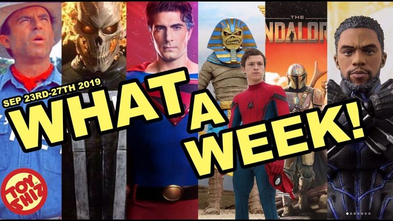 WHAT A WEEKEND! All the best Toy and Pop Culture news from Sep 24th-27th 2019