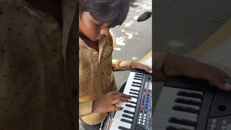 KGF bgm mini piano with mini boy….🔥