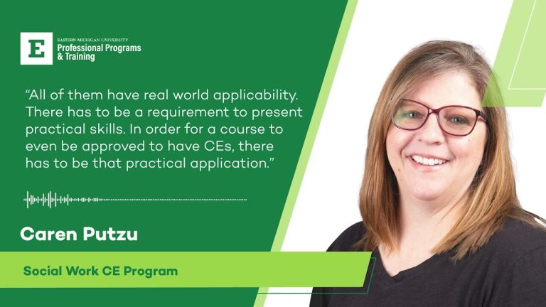 EMU's PPAT Social Work Courses Offer Real World Applicability – Caren Putzu