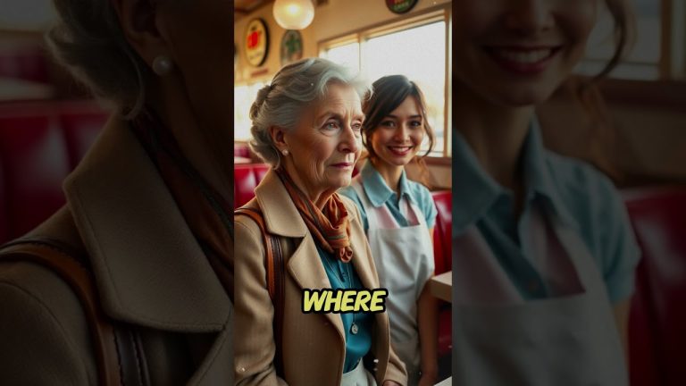 Millionaire Grandma Broke Down in Tears After Seeing a Waitress’s Necklace #inspiration #facts