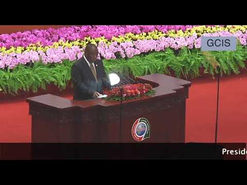 President Cyril Ramaphosa attends the 2018 Forum on China-Africa Cooperation  Summit