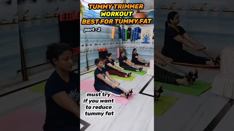 TUMMY TRIMMER WORKOUT.BEST FOR MAN & WOMEN #part2 #trimmerformen #trimmer @_.yogastudio._ #flattummy