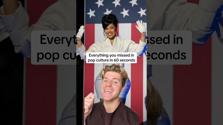 everything you missed in pop culture in 60 seconds (part 1) 👀