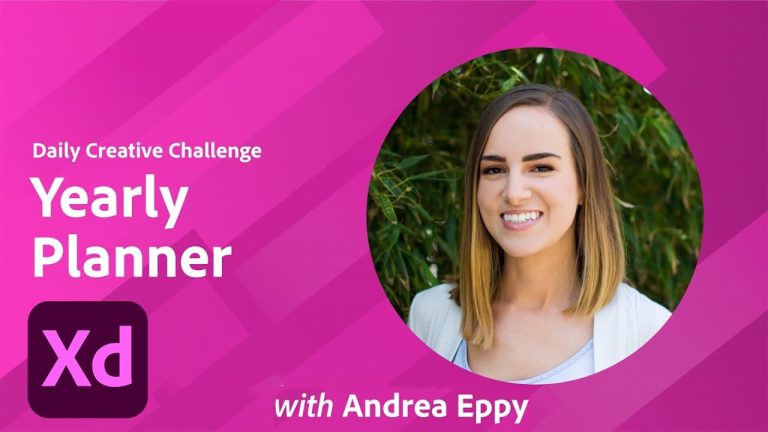 XD Daily Creative Challenge – Yearly Planner | Adobe Creative Cloud