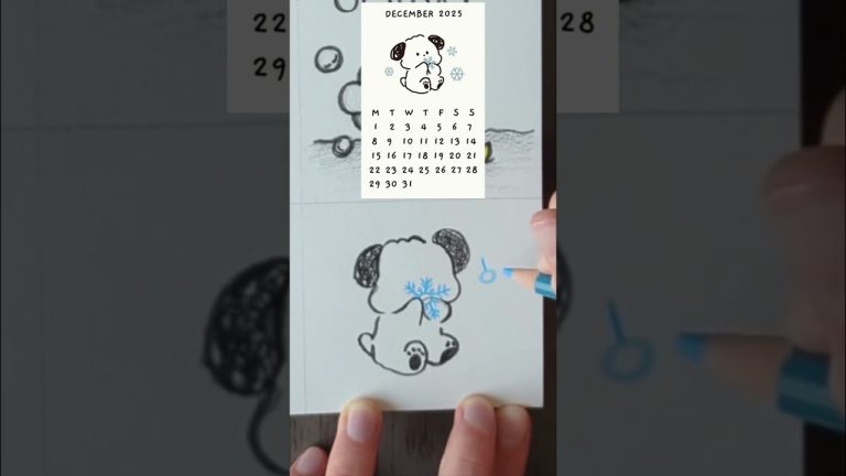 Drawing my Calendar – Day 12! #drawing #coloredpencils #lemonsquirrel
