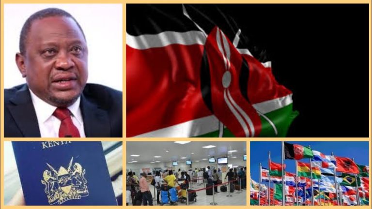 MORE TɌØÙẞL£ FOR KENYA, AS KENYAN PASSPORT HOLDERS ßÃƝŊ£Ɗ IN 54 COUNTRIES. Mushenee