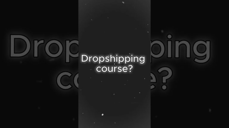 Master Dropshipping: Free Full Course for Beginners (2024)
