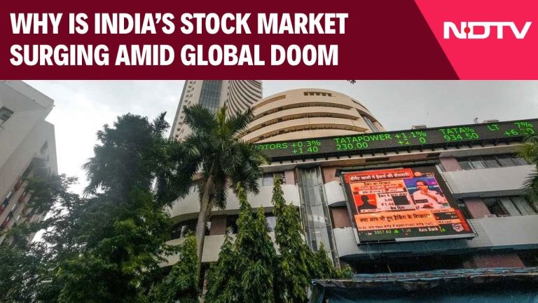 Share Markets Today | Why Are India's Stock Market Surging Amid Global Doom