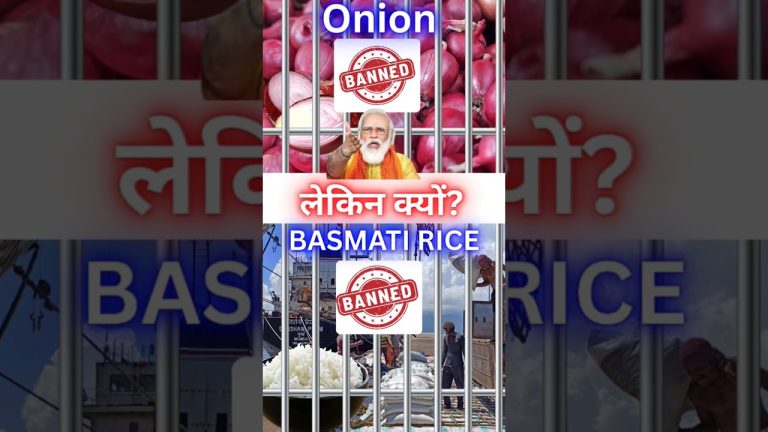⚠️ Onion ban Basmati Rice Ban 🚫 | लेकिन क्यों? #onion #rice #basmatirice #keshavdimri #business