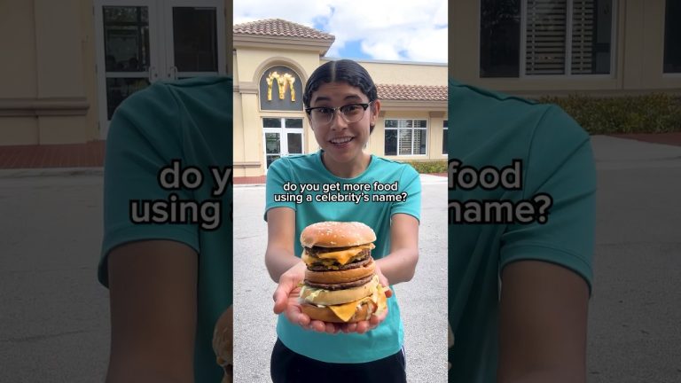 Do You Get More Food Using a Celebrity’s Name?