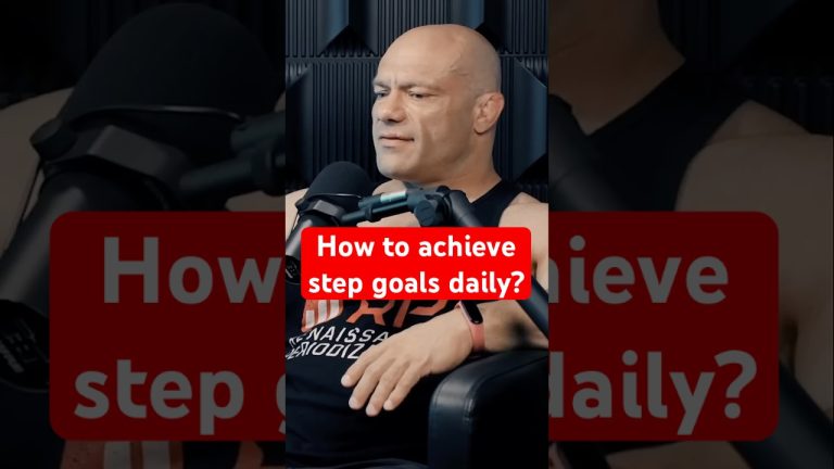 How To Achieve Step Goals Daily? | Dr Mike Israetel #Shorts
