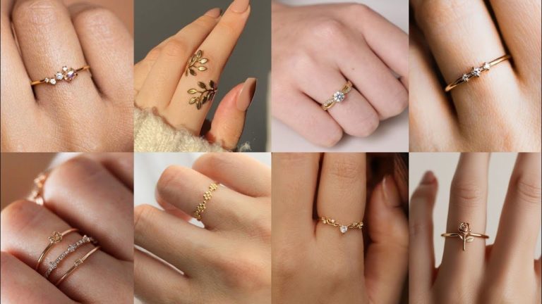 Latest 22K Gold Ring Designs for Women 2025 | Lightweight, Elegant & Affordable Daily Wear Rings