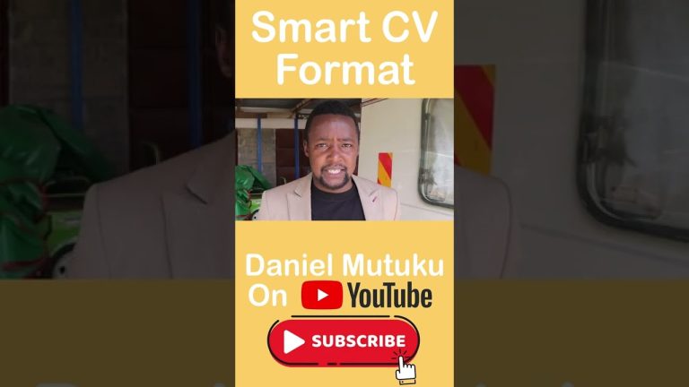 How to Write a CV – CV Format- Smart CV Writing For All Professionals