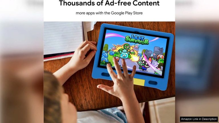 Kids Tablet 10 inch Toddler Tablets with EVA Protective Case 2+32GB Storage Review