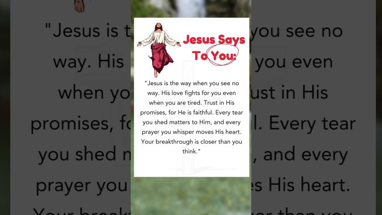 Jesus Says To You | jesus message | god message today | god's message for you ✝️✝️✝️🙏🙏