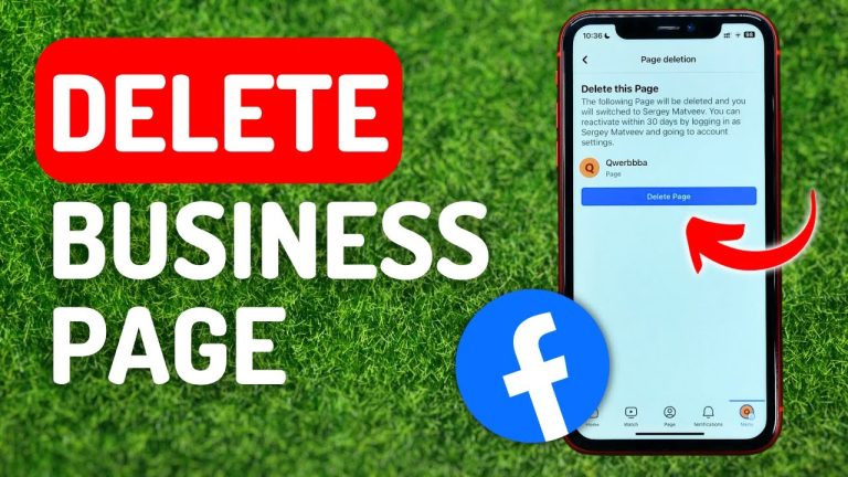 How to Delete Business Page on Facebook – Full Guide