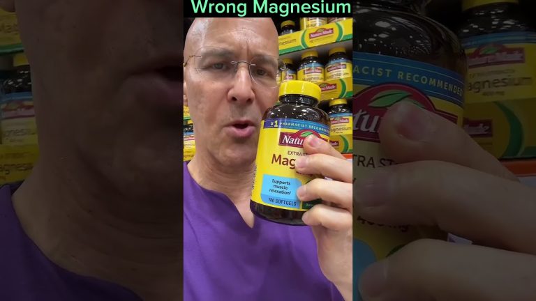 Make Sure You Don’t Buy the Wrong MAGNESIUM!  Dr. Mandell