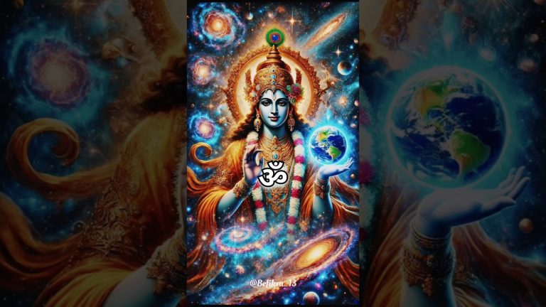 Powerful Krishna Mantra – 🕉️ KRISHNAYA VASUDEVAYA #krishna #chanting #meditation #music #mantra #new