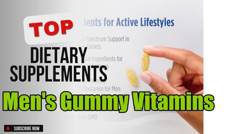 Top 5 Dietary Supplements about Men's Gummy Vitamins Popular of 2024