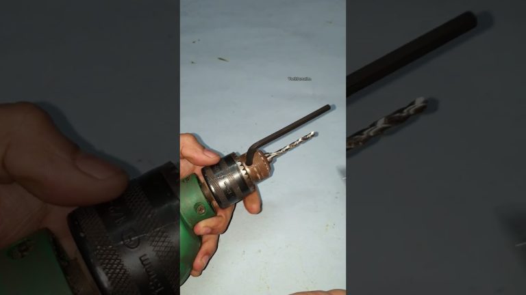You must know || How to change Drill bit without Key🥇 #shorts #tricks #tips #lifehacks