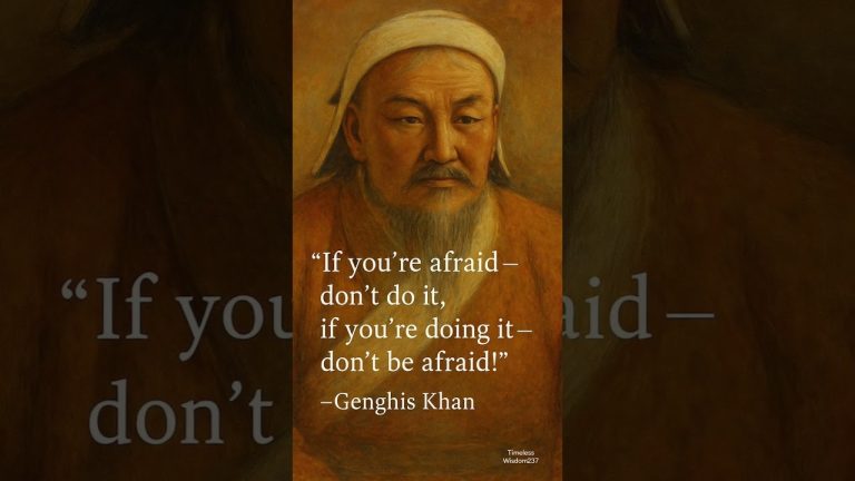 Genghis Khan Strong Mindset #conqueror #history