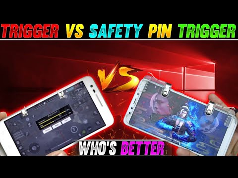 Trigger Vs Safety Pin Trigger Who's Better | #shorts #freefireshorts