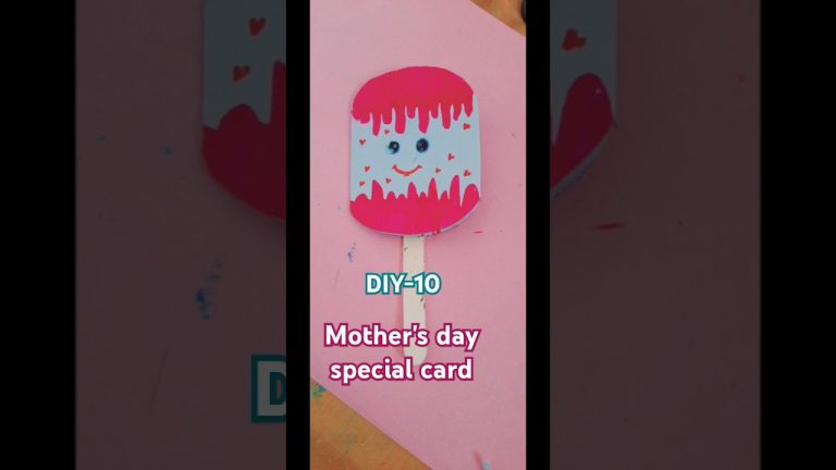 Diy-10 Mother's day card #mothersday #cards #papercraft #craft #diy #ytshorts #shortsfeed #shorts