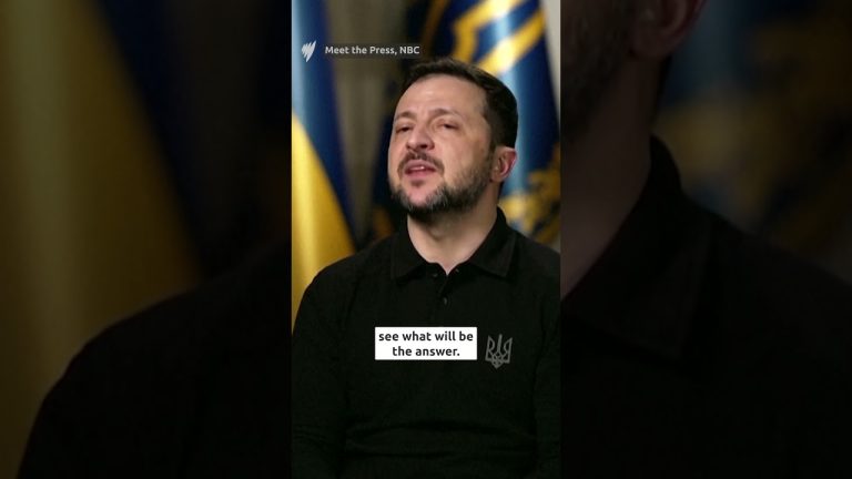 Zelenskyy says 'Russia will occupy Europe' if the US leaves NATO