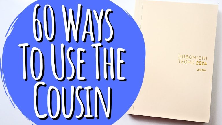 60+ Ways To Use The Hobonichi Cousin Planner in 2024