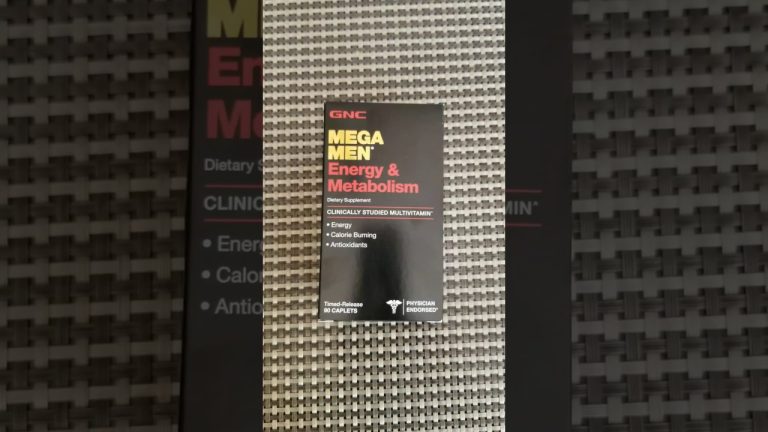 GNC Mega Men  Energy & Metabolism Multivitamins Supplements review