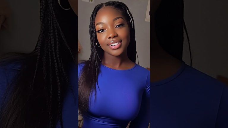 Gorgeous Melanin Queen With Fabulous Dark Chocolate Lips Dances Kompa Gouyad
