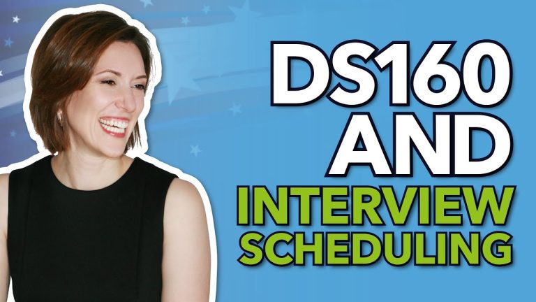 DS160 and Interview Scheduling Mushenee