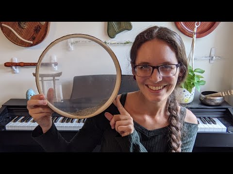 Inexpensive Amazon Ocean Drum Unboxing and Review | Bstinay 10" Ocean Drum Wave Drum