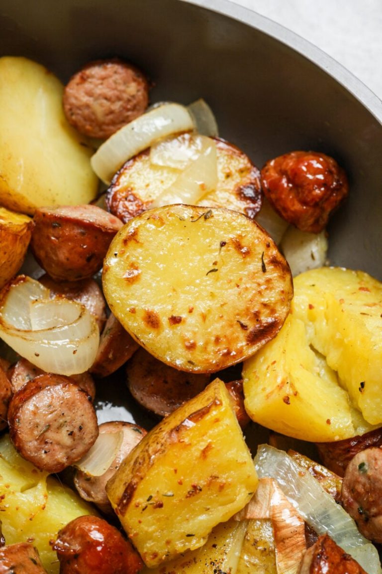 Sausage and Potatoes ⋆ 100 Days of Real Food