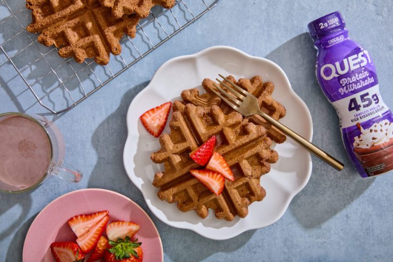 Quest Chocolate Milkshake Waffles Recipe