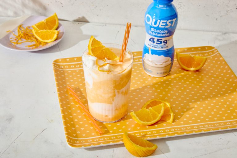 Quest Orange Creamsicle Protein Smoothie